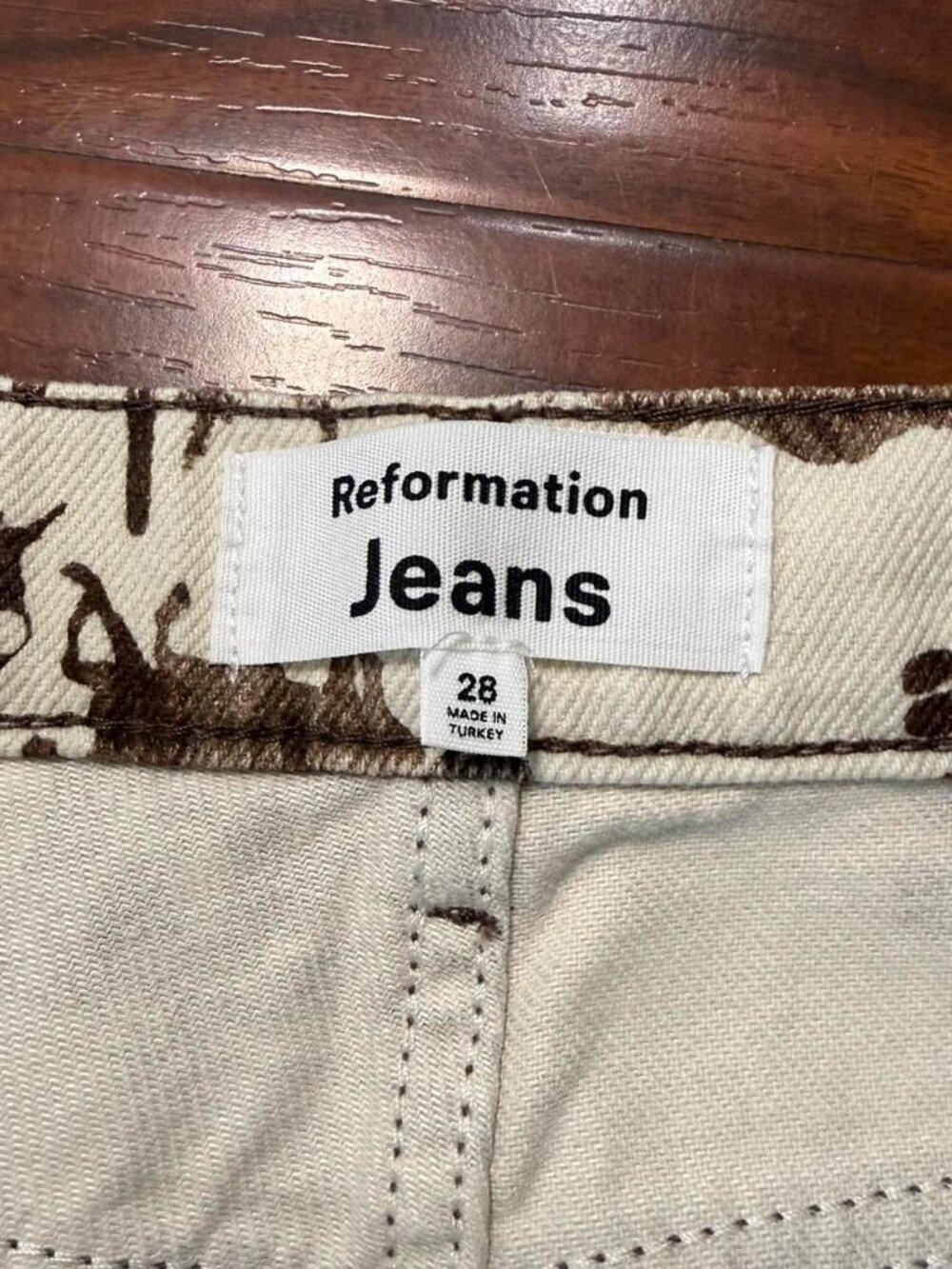 Reformation Sonora High Rise Straight Jeans - Picture 6 of 6